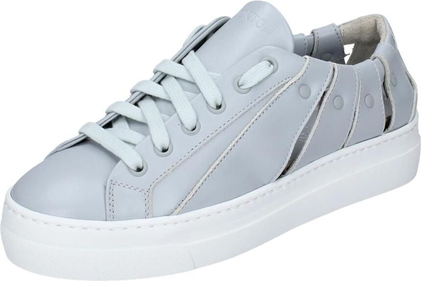 Stokton Leren Damessneakers Gray Dames - Foto 2