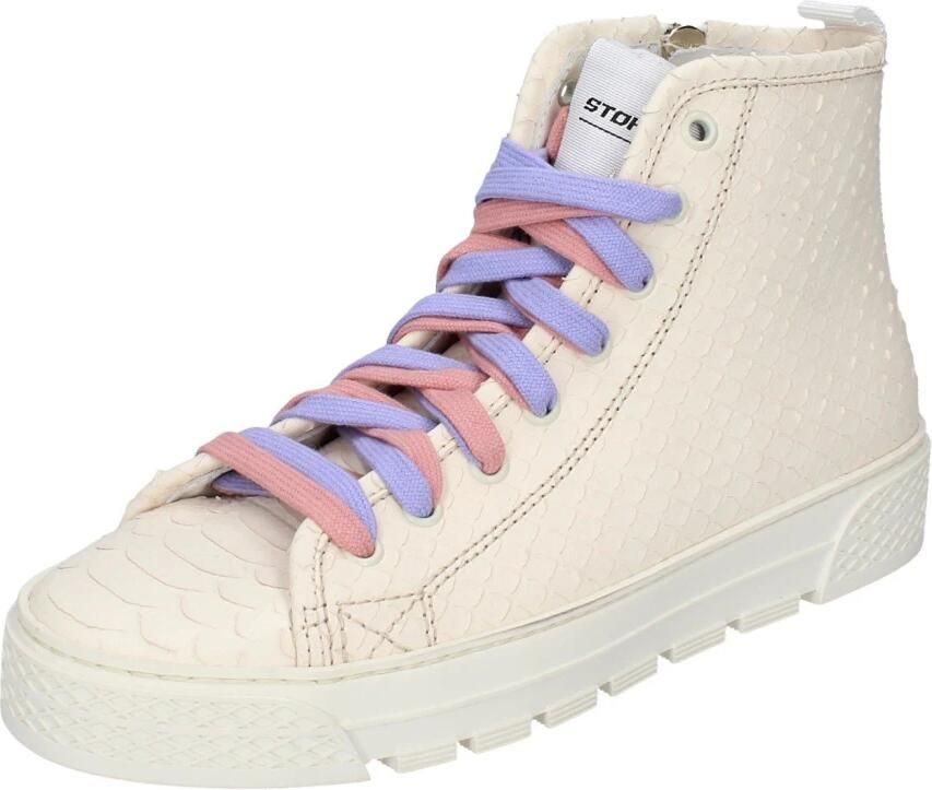 Stokton Leren Dames Sneakers Beige Dames - Foto 2