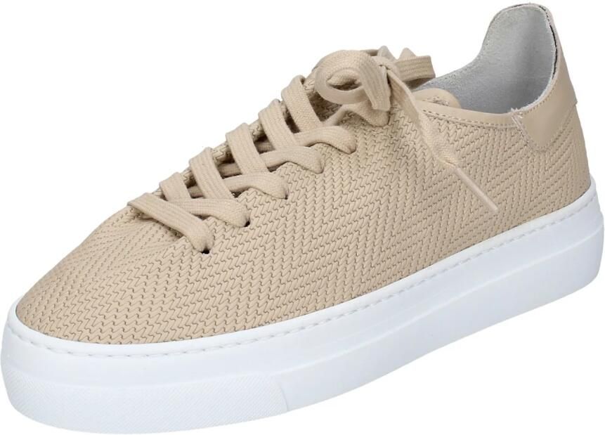 Stokton Leren Dames Sneakers Beige Dames - Foto 2