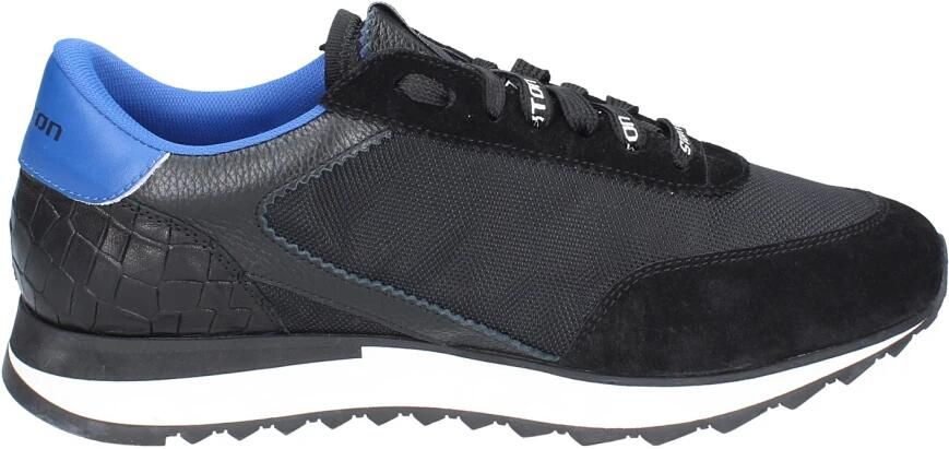 Stokton Heren Textiel Sneakers Black Heren - Foto 3