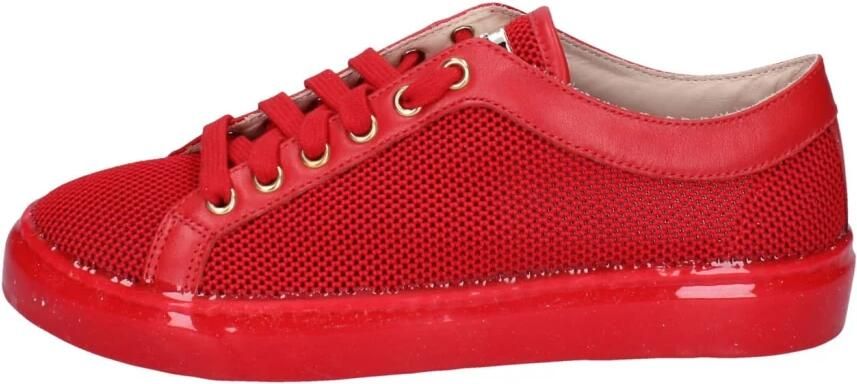 Stokton Textiel Sneakers voor Vrouwen Red Dames