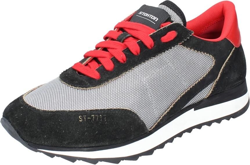 Stokton Heren Textiel Sneakers Gray Heren - Foto 2