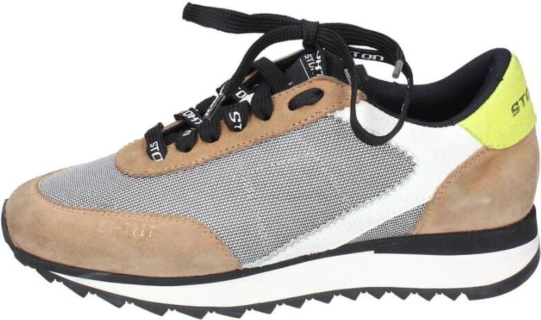 Stokton Vintage Suède Damessneakers Multicolor Dames