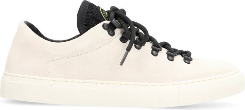 Stone Island Leren Suede Sneakers