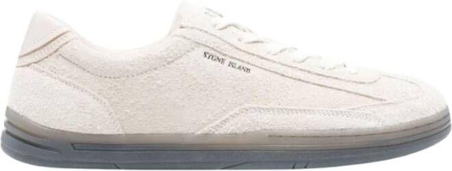 Stone Island Sneakers Schoenen voor Mannen Beige Heren