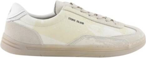 Stone Island Stijlvolle Sneakers 60% TE 40% VP White Heren