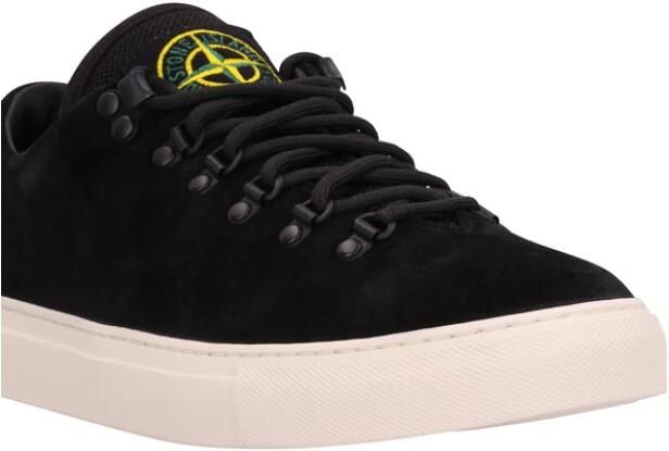 Stone Island Lage Suède Sneakers met Logo Patch - Foto 3