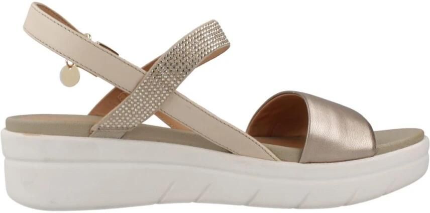 Stonefly Sandalen met sleehak Aqua Iii 22 Nappa Lth