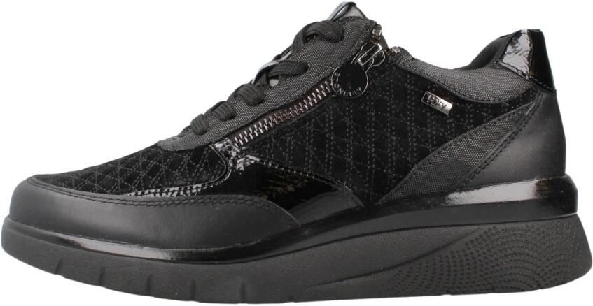 Stonefly Zwarte Casual Textiel Sneakers voor Vrouwen - Foto 5