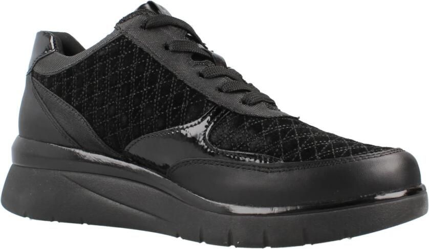 Stonefly Zwarte Casual Textiel Sneakers voor Vrouwen - Foto 6