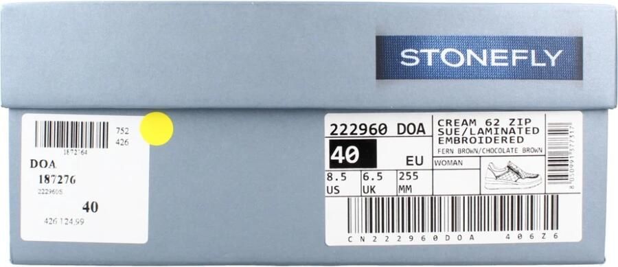 STONEFLY Cream 62 Zip Sue Laminated - Foto 7