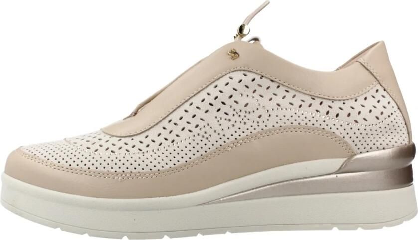 Stonefly Lage Sneakers 223606 Cream 38 Nap - Foto 6