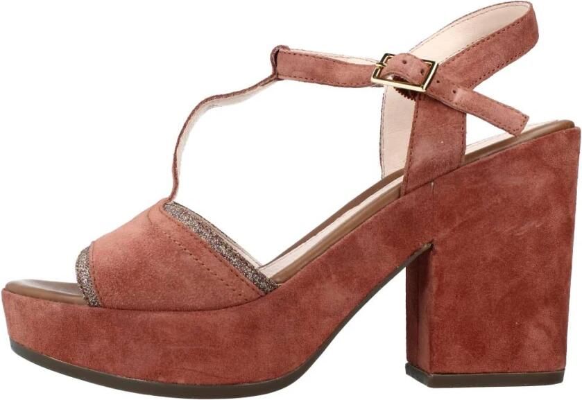 Stonefly Sandalen met hakken Carol 2 Velour Glitt