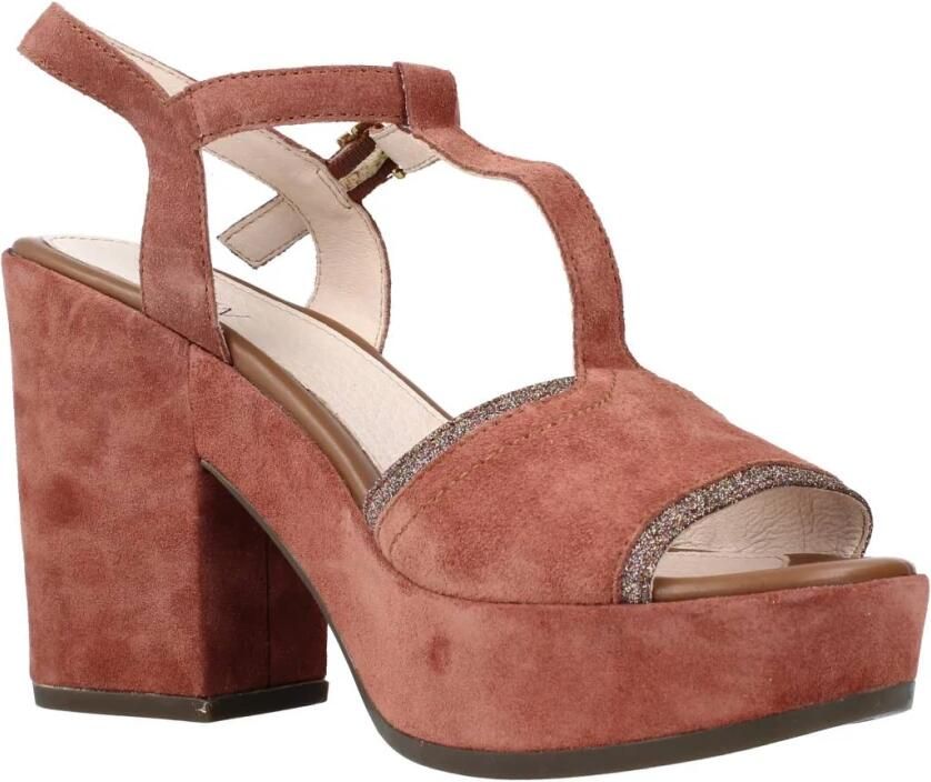 Stonefly Sandalen met hakken Carol 2 Velour Glitt - Foto 2