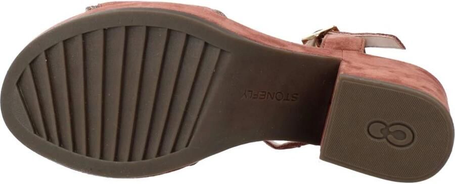 Stonefly Sandalen met hakken Carol 2 Velour Glitt - Foto 4