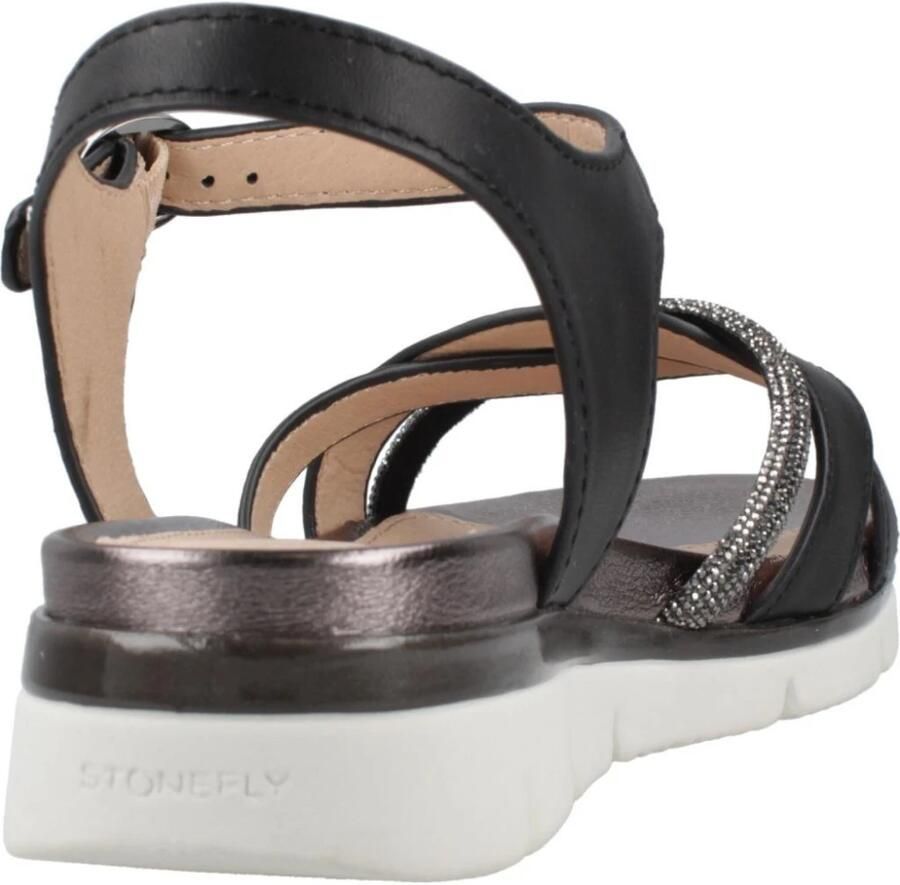 Stonefly Sandalen met sleehak Elody 25 Nappa Lth - Foto 3