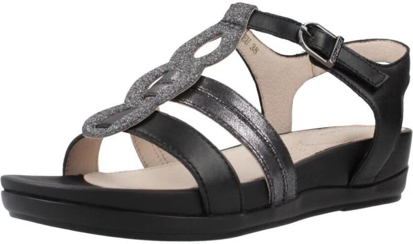 Stonefly Sandalen met sleehak Eve 31 S. Laminated nappa L - Foto 2