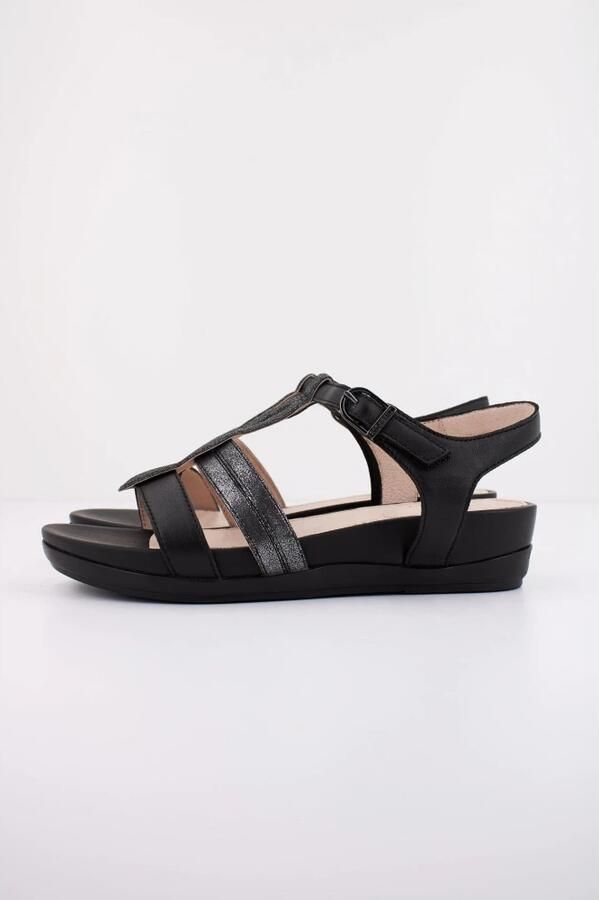 Stonefly Sandalen met sleehak Eve 31 S. Laminated nappa L - Foto 7