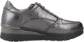 Stonefly Gelamineerde rits Sneakers in room - Grijs