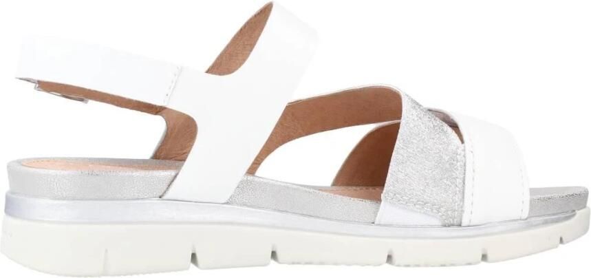 Stonefly Sandalen met sleehak Elody 14 Nappa Lth glitter