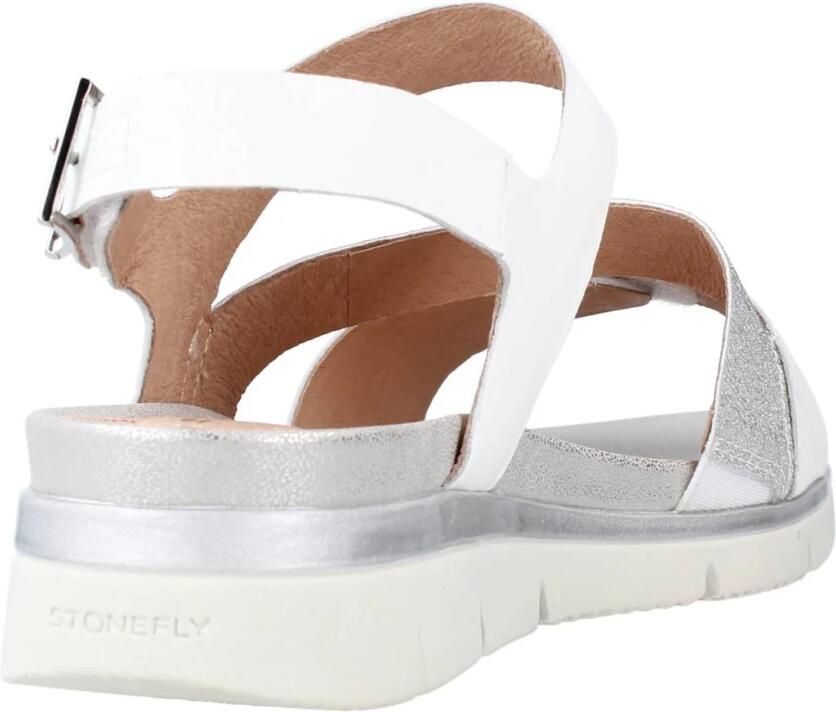 Stonefly Sandalen met sleehak Elody 14 Nappa Lth glitter - Foto 3