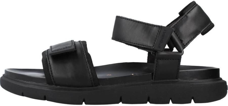 Stonefly Sandalen met sleehak Hydra 4 Textile calf Lth - Foto 2