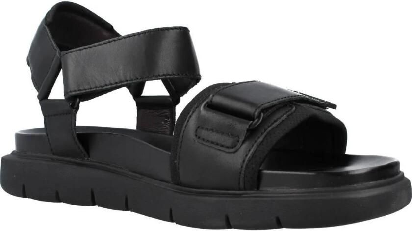 Stonefly Sandalen met sleehak Hydra 4 Textile calf Lth - Foto 4