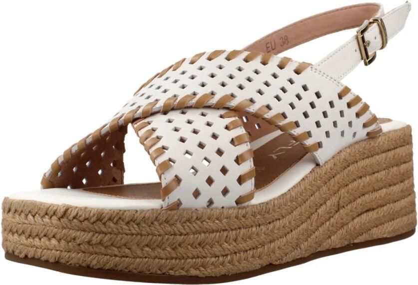 Stonefly Sandalen met sleehak IVORY 2 NAPPA LTH - Foto 2