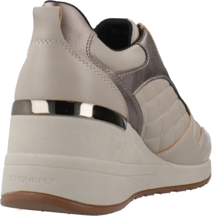 Stonefly Lage Sneakers Mina 3 Zip Nap Matelasse - Foto 3