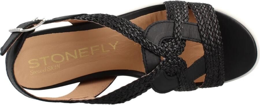 Stonefly Sandalen met sleehak 148877 - Foto 5