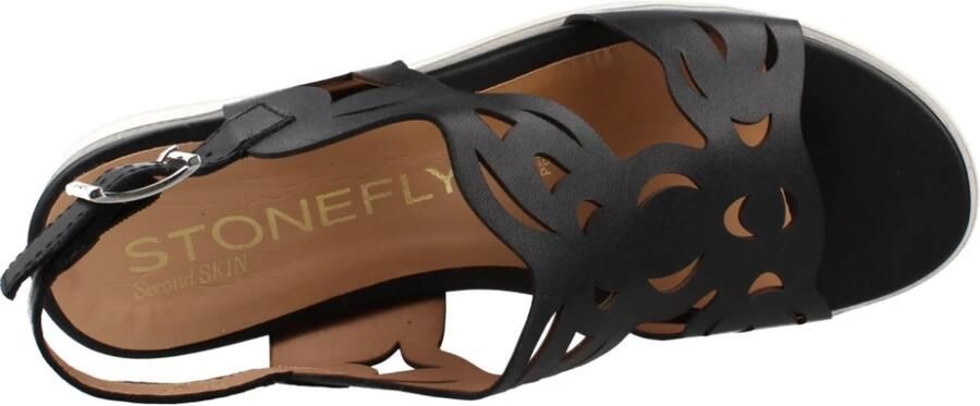 Stonefly Sandalen met sleehak 220902-000 Parky 27 - Foto 4