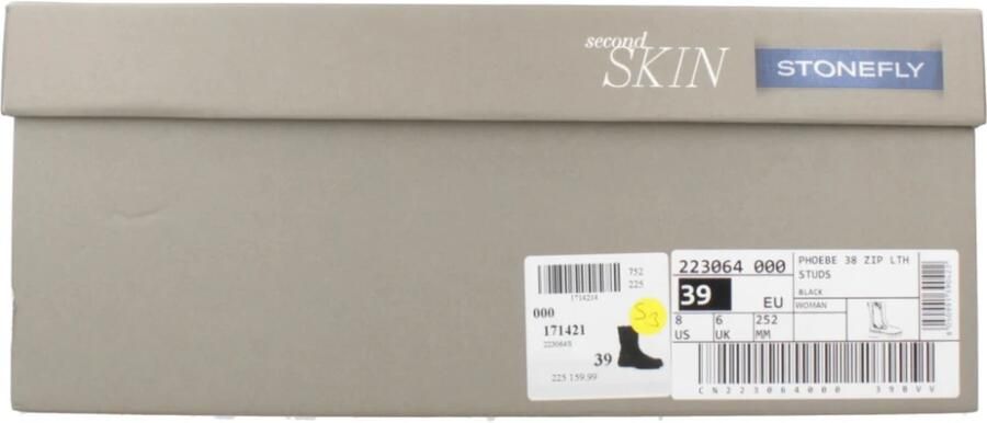 Stonefly PHOEBE 38 ZIP LTH STUDS Zwart - Foto 2