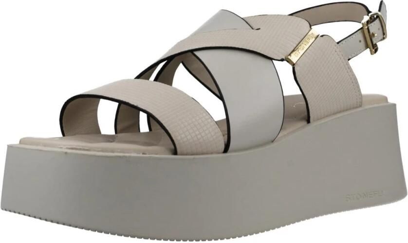 Stonefly Sandalen met sleehak Paloma 6 Print Lth - Foto 2