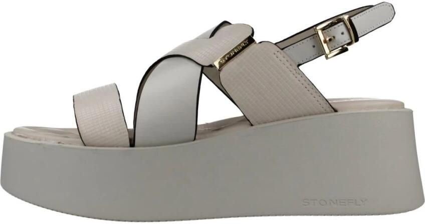 Stonefly Sandalen met sleehak Paloma 6 Print Lth - Foto 5