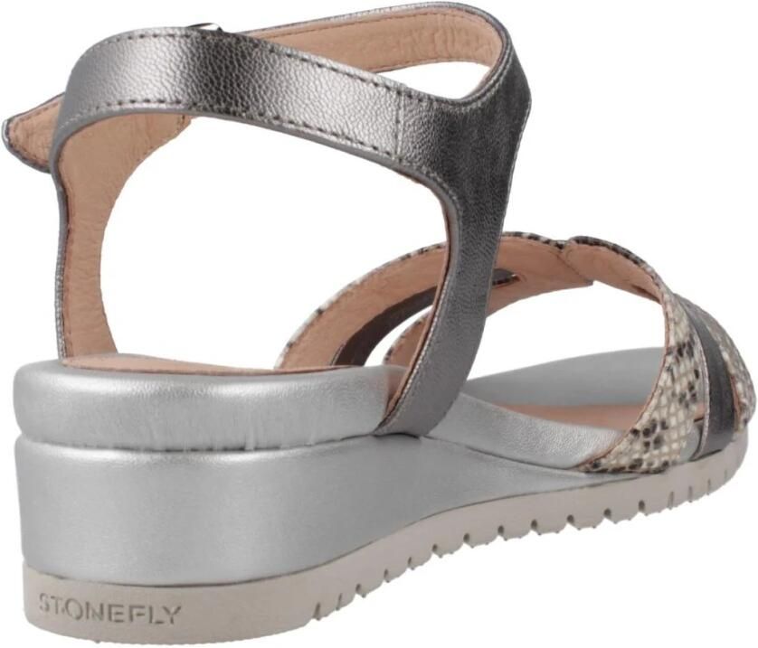 Stonefly Sandalen CHER 7 SNAKE EMBOSSED LTH L