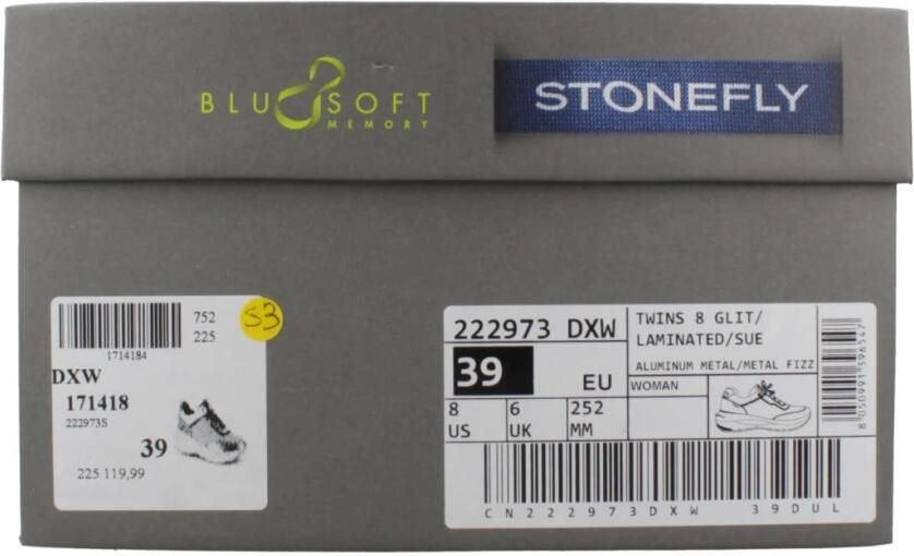 Stonefly Lage Sneakers Twins 8 Glit Laminated - Foto 8