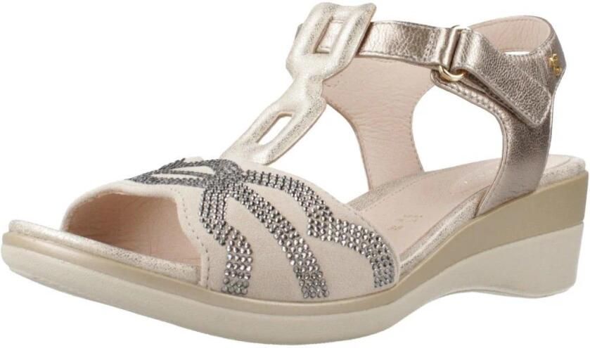 Stonefly Sandalen met sleehak Vanity Iii 32 Laminated Lth - Foto 2