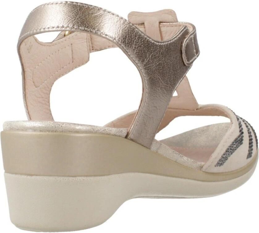 Stonefly Sandalen met sleehak Vanity Iii 32 Laminated Lth - Foto 6