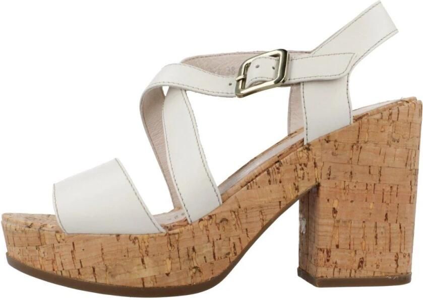 STONEFLY Witte Sleehak Sandalen Elegant Casual Ontwerp - Foto 5