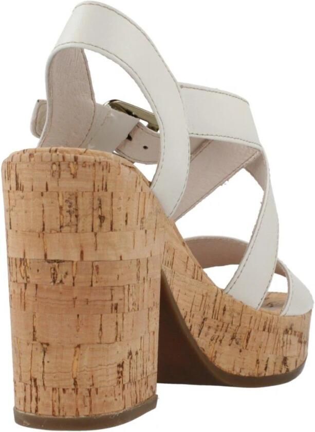 STONEFLY Witte Sleehak Sandalen Elegant Casual Ontwerp - Foto 3