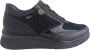 Stonefly Zwarte Casual Textiel Sneakers voor Vrouwen - Thumbnail 1