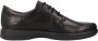 Stonefly Zwarte Leren Veterschoenen Comfortabele Stijl - Thumbnail 2