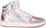 Stones and Bones Losot Metallic Zalmroze Sneaker Roze Dames - Thumbnail 2