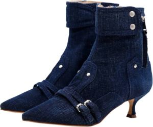 Strategia Ankle Boots Blauw Dames