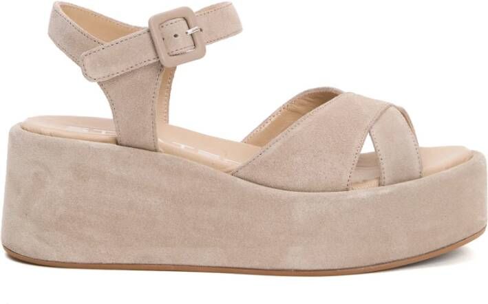 Strategia Beige Sleehakken Elegant Ontwerp