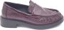 Strategia Bordeaux Leren Loafers - Thumbnail 1