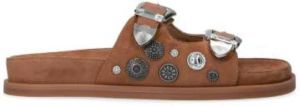 Strategia Flat Sandals Bruin Dames