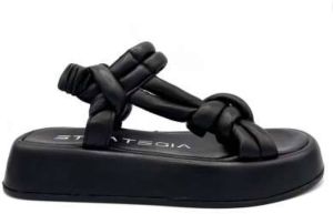 Strategia Flat Sandals Zwart Dames
