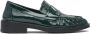 Strategia Groene Leren Loafers en Pantoffels - Thumbnail 1