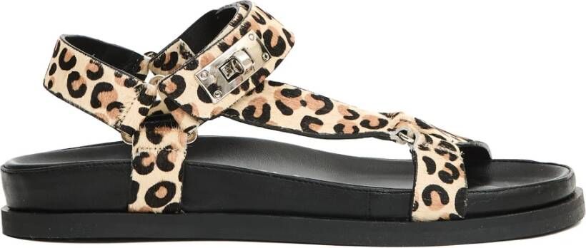 Strategia Luipaardprint Sandalen voor Vrouwen